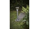 Solar Pollerleucht Narona - Silber, Lichtfarbe Warmweiss