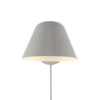 Stay Short, Wandleuchte, Grau - E27, max. 60W, IP20