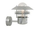 Blokhus, Wandleuchte m Sensor, Verzinkt - E27, max. 60W, IP54