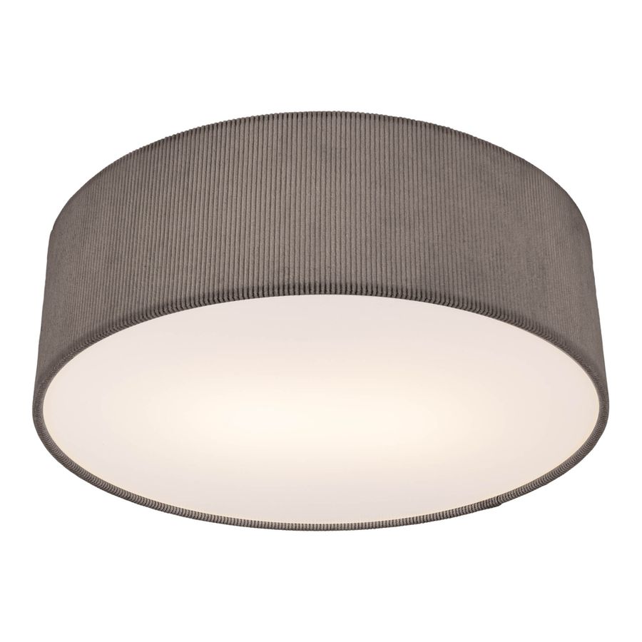 Deckenleuchte  ARDITA  : 40cm grau - IP20, E27, Grau