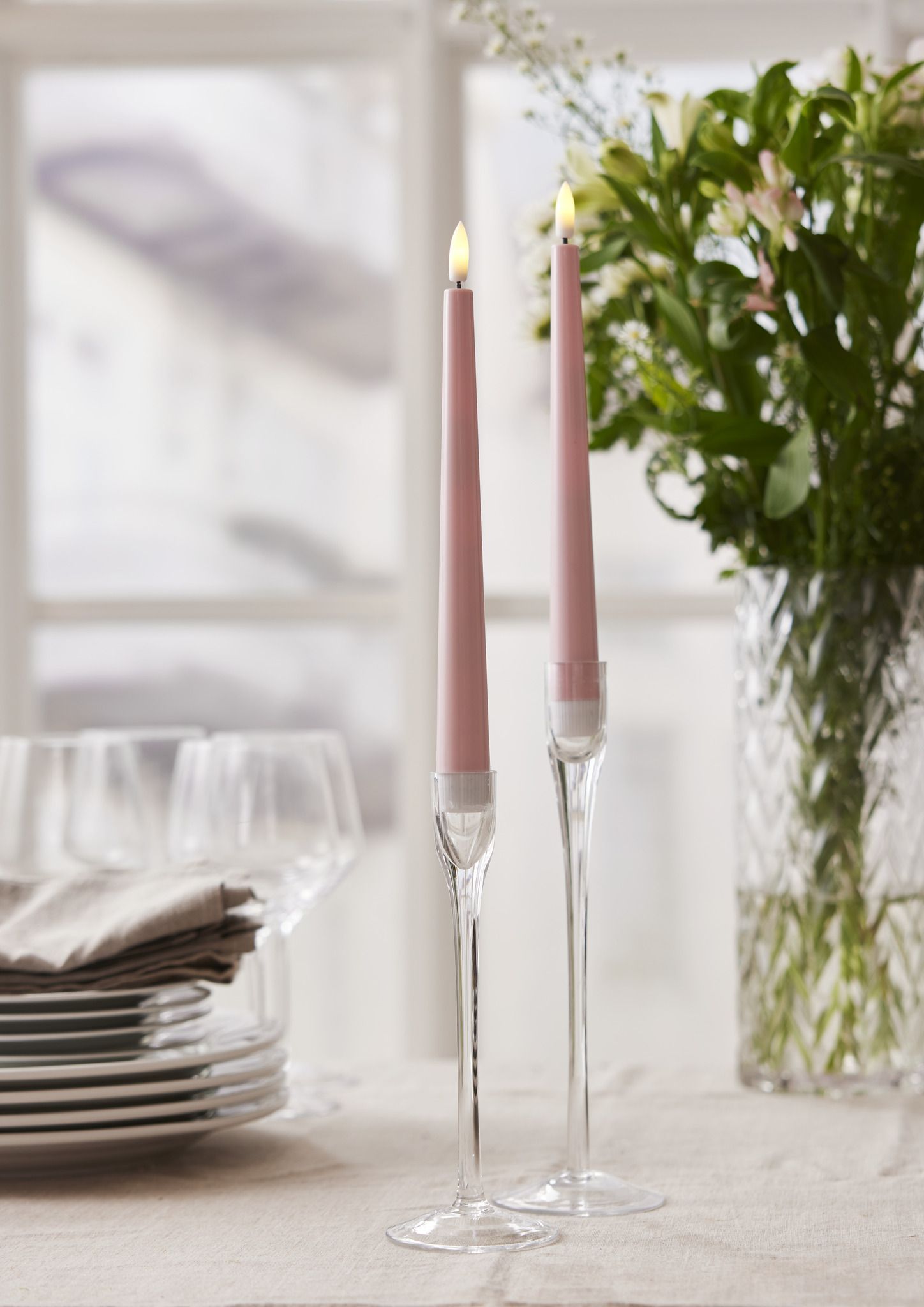 LED Dinner Kerze 2 pack Flamme Candy - LED-Modul, IP20, Warmweiss