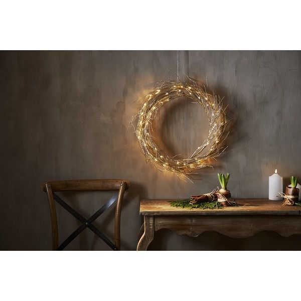 Kranz Fizzy - IP20, Warmweiss, 50 LED