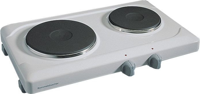 2 Piastre Rechaud THS 2590 - 2-Platten Rechaud , Weiss, 2500W