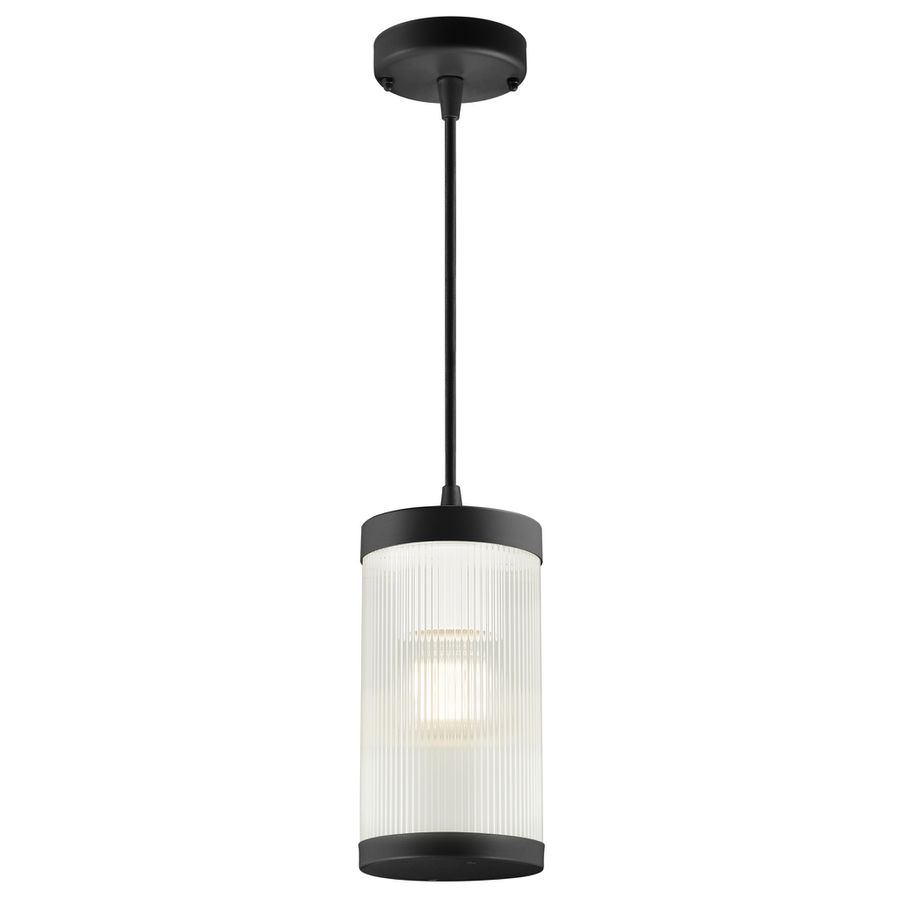 Coupar, Pendelleuchte, Schwarz - E27, IP54, max.25W
