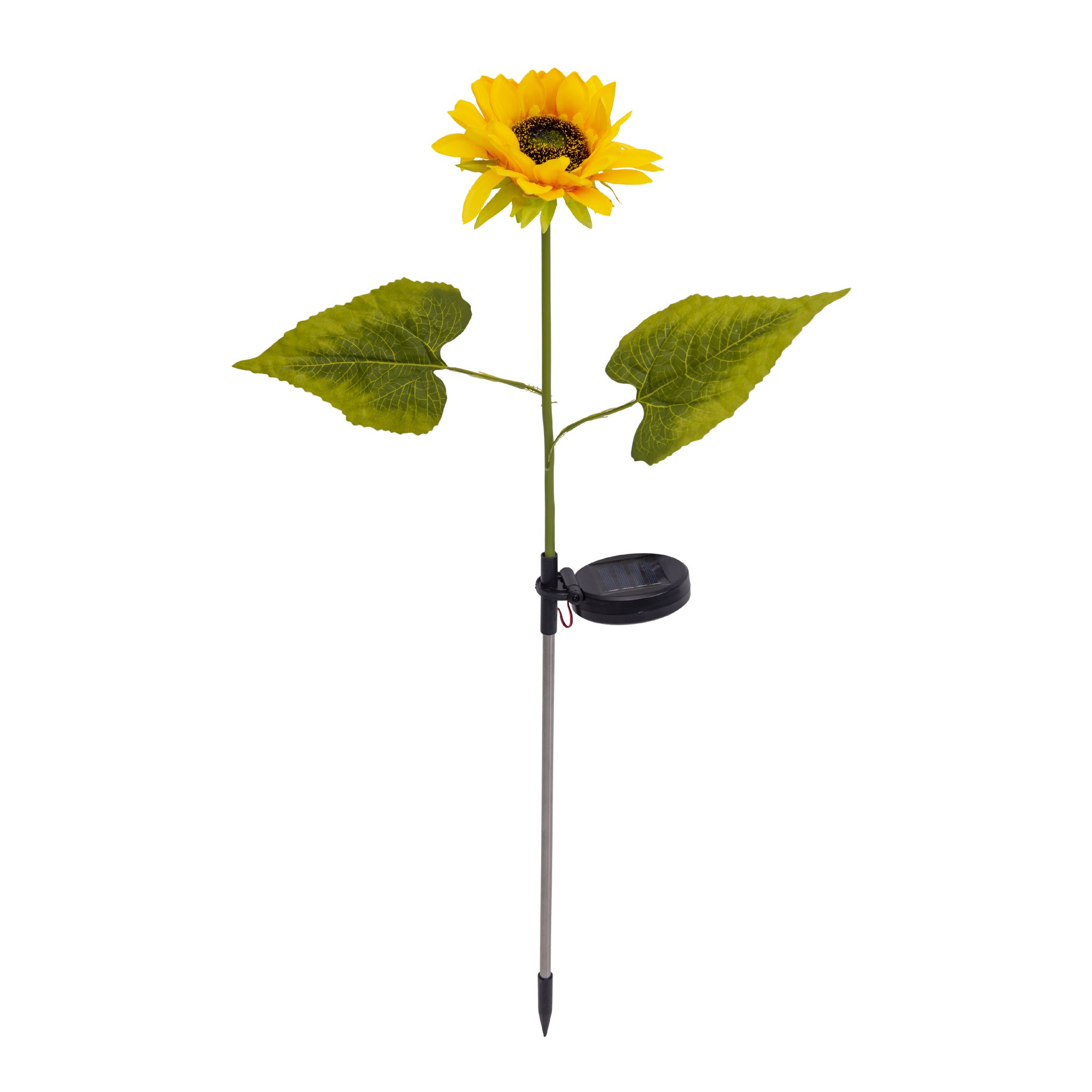 Solar-Erdspieß Sonnenblume 2er Set - IP44