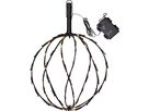 Outdoor Decoration Sphere - IP44, Warmweiss, 64 LED's