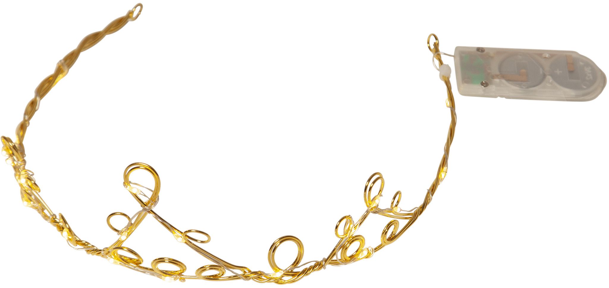 Indoor Deco Diadem - IP20, Warmweiss, Messing