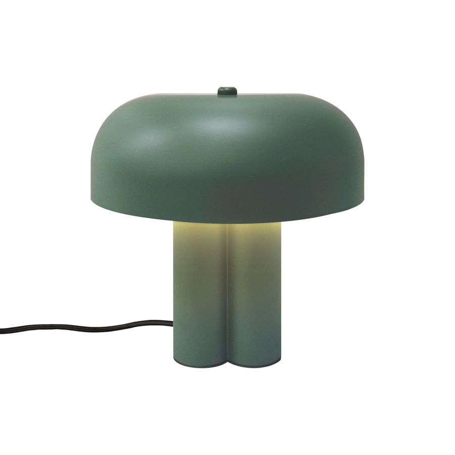 Tischlampe Sandro Dunkelgrün - E27, IP20, 230V