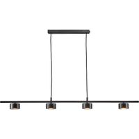 Clyde, 4-rail, Schwarz - LED Modul, 20W, IP20