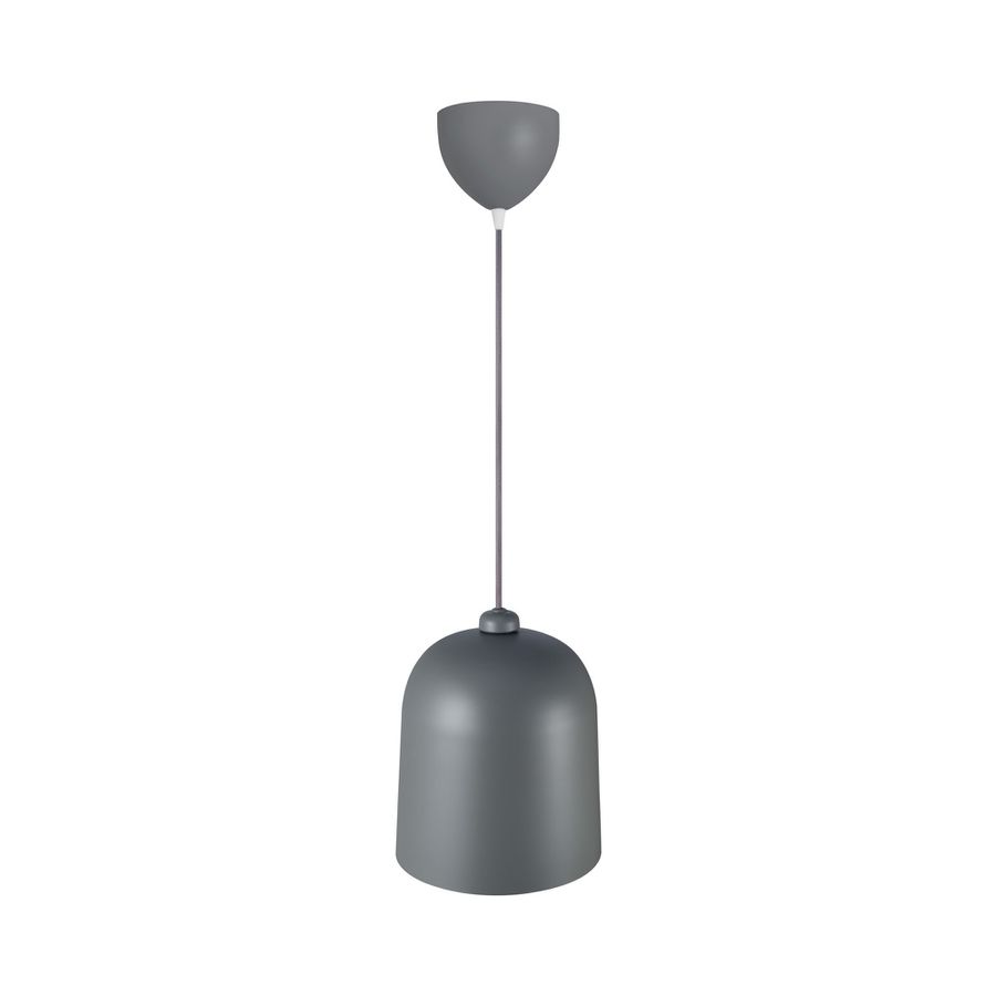 Angle, Pendelleuchte, E27, Grau - E27, max. 35W, IP20