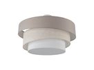 Deckenleuchte  FABRION  : 56cm beige - IP20, E27, Beige