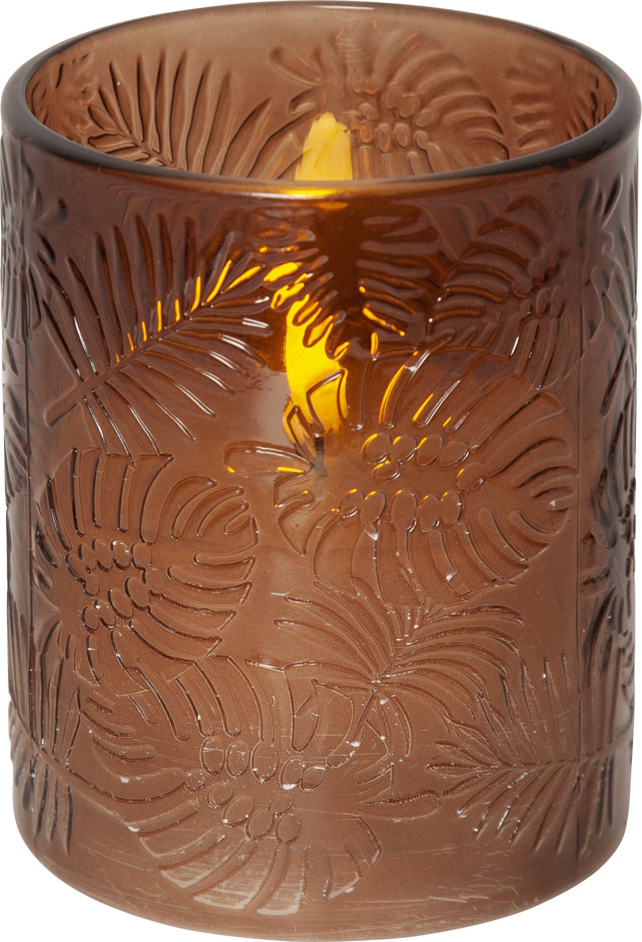 LED Pillar Kerze Flamme Leaf - IP20, Warmweiss, 1 LED's