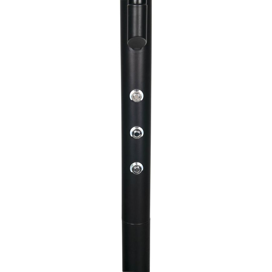LED-CCT Stehleuchte  SAMIRO  inkl. Lesearm H: 180cm schwarz - IP20, LED-Modul, Schwarz