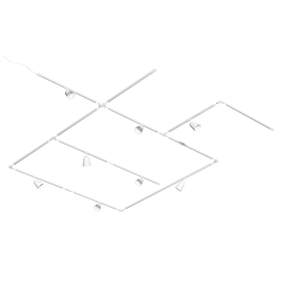 Link Koniekel  Spot  Schwarz - IP20, GU10
