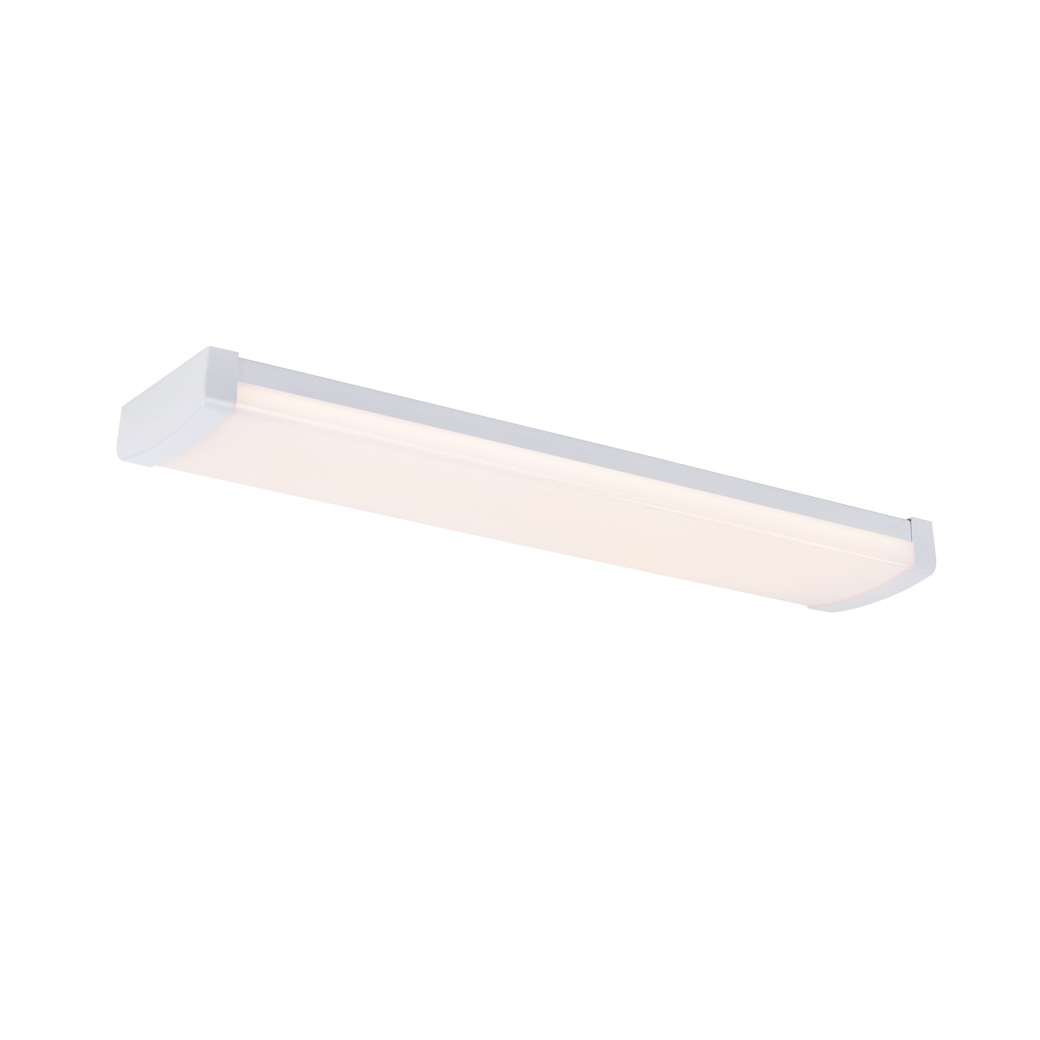 LED Deckenleuchte Wilmington 60 - 15W, 1700lm, 3000K, IP20, weiss, nicht dimmbar, L=605mm, B=128mm, H=46mm