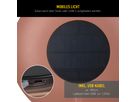 Solar- Tischleuchte Hängeleuchte SOLAN mocha mousse H: 41,5 cm - 3000K, 120lm, 1W, IP54