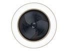 LED-CCT Deckenleuchte  VALENTO  inkl. Ventilator : 51cm beige - IP20, LED-Modul, Beige