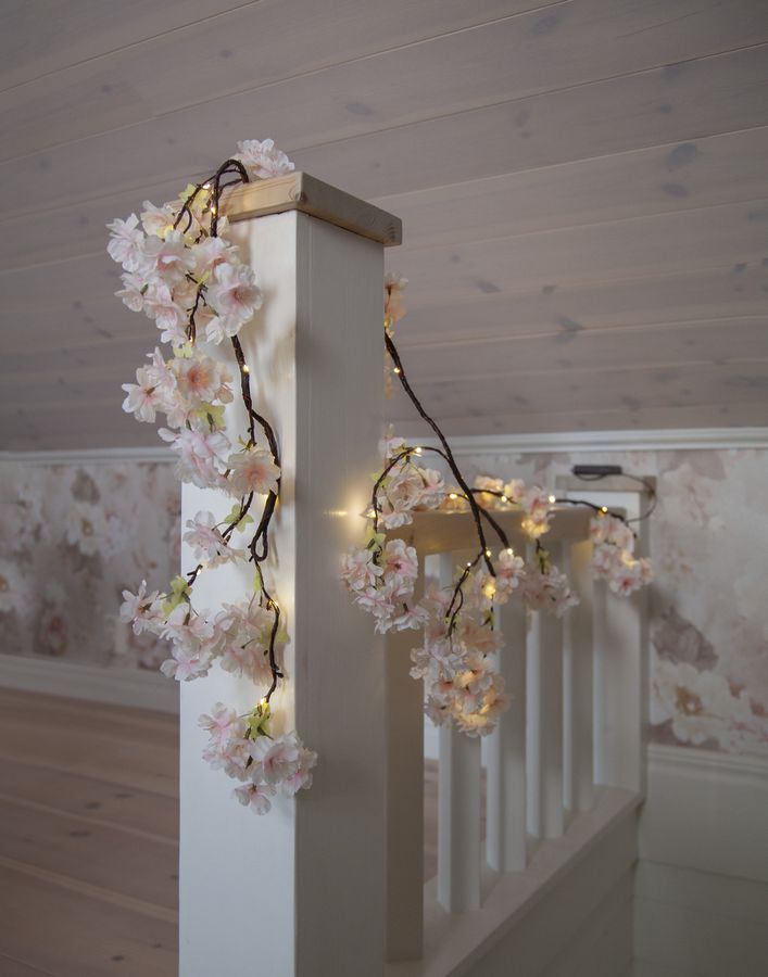 Girlande CherryFlower - IP20, Warmweiss, 48 LED's