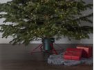 Universeller Standfuss für Weihnachtsbäume - 57x 57x 21cm, grün