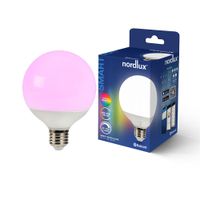 LED-Leuchtmittel Smart, E27, G95, RGB, Weiss - 8.5W ,2200-6500K, IP20