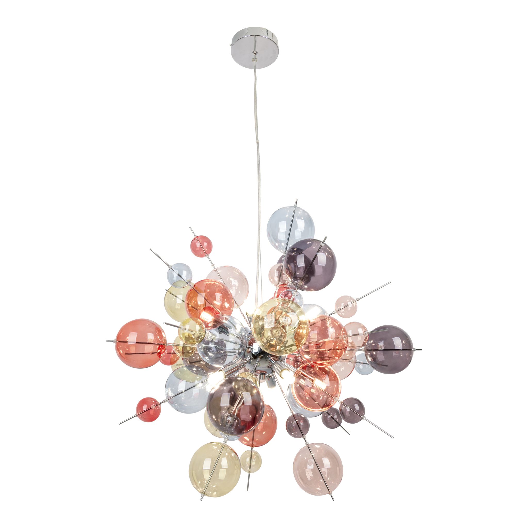 Pendelleuchte EXPLOSION pastellfarben - G9, IP20, 230V