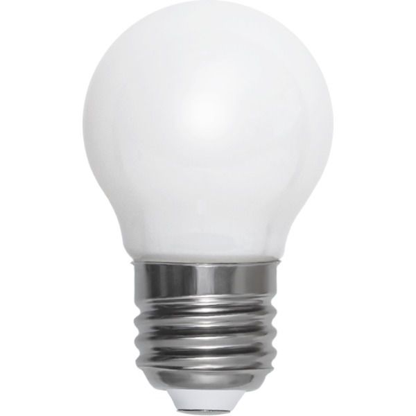 LED Leuchtmittel E27 G45 Opaque filament RA90 - E27, 450Lm, 2700K, 4.7W, 220-240VAC