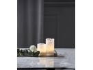 Bougie à cire LED Clary - Indoor, Weiss, 15cm Höhe, Timerfunktion