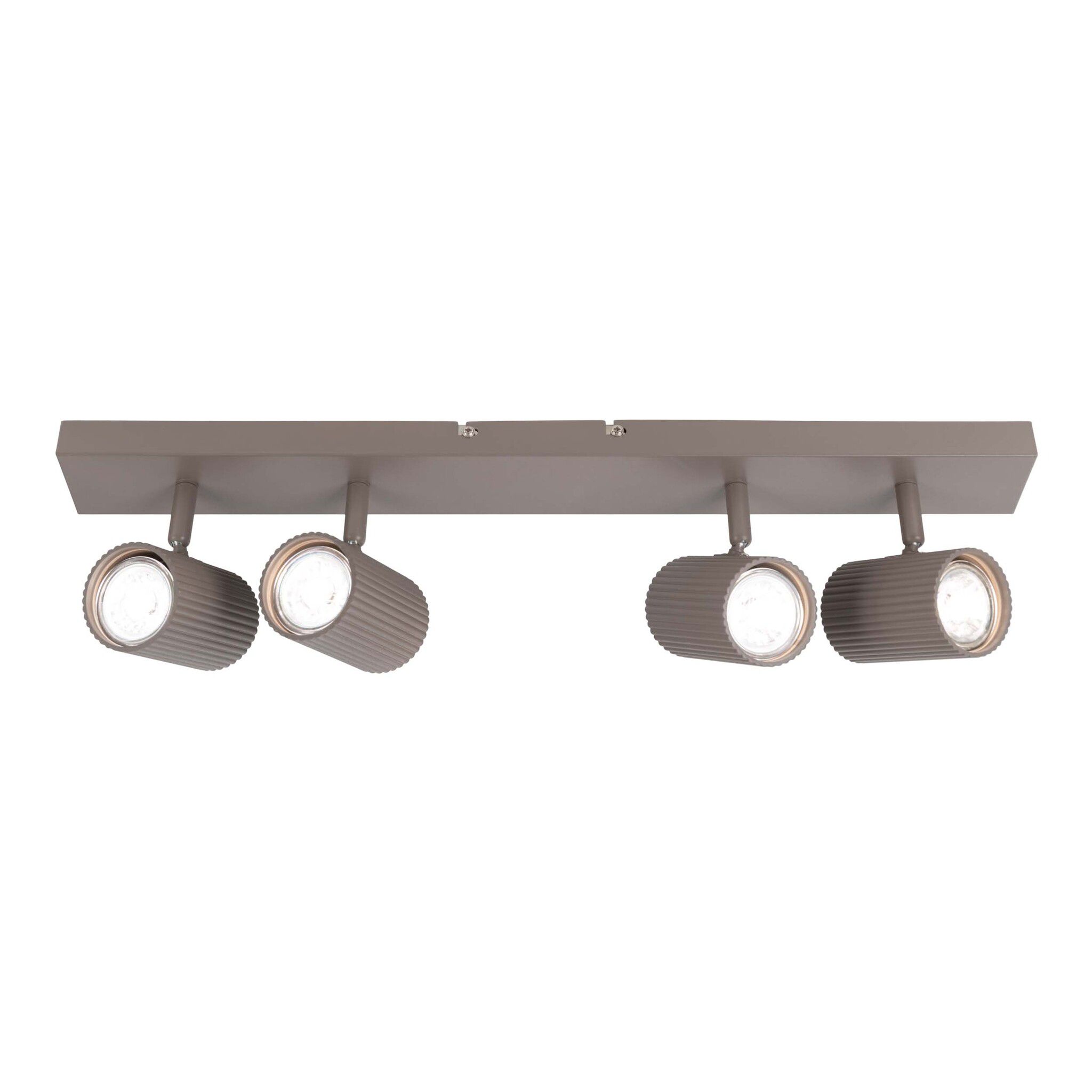4er Spot-/Deckenleuchte  TINNIS  L: 56cm sand - IP20, GU10, Beige
