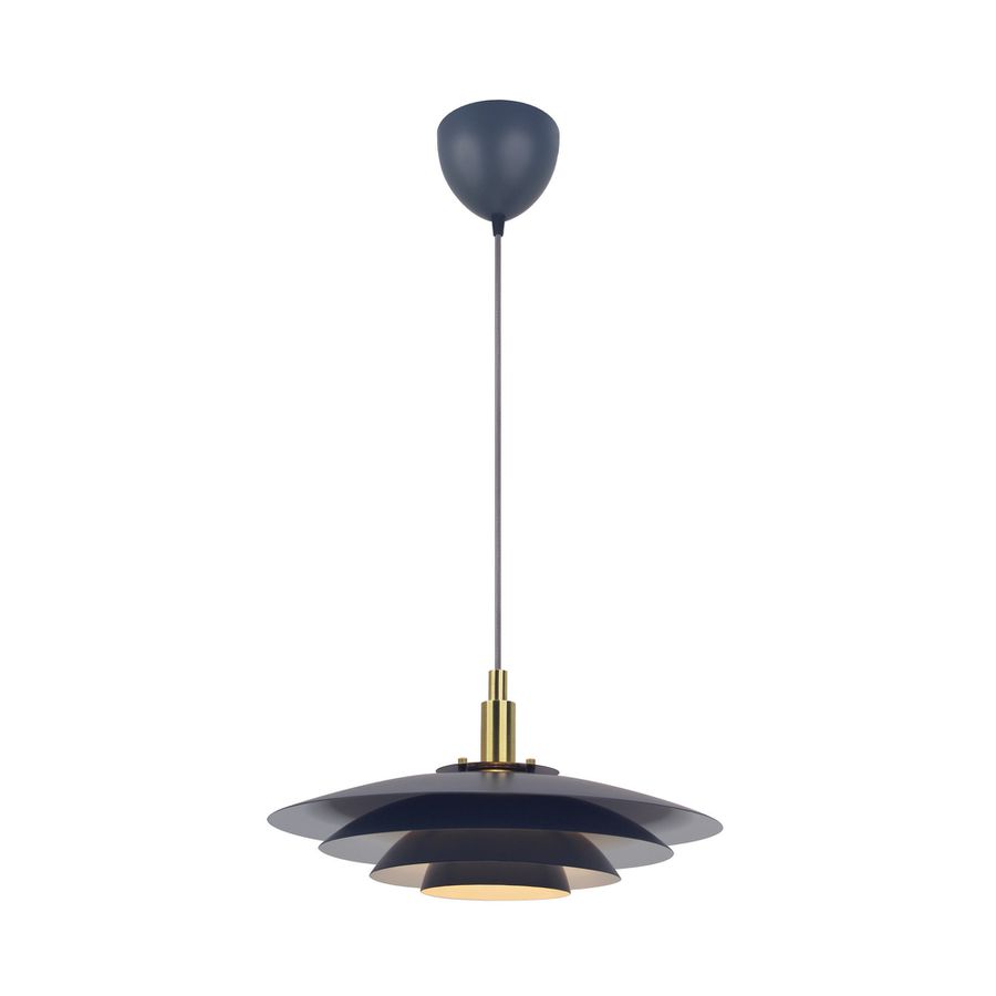 Bretagne 38, Pendelleuchte, Grau - G9, IP20, max.25W