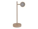 LED Akku- Tischleuchte LUPA H:45cm almond - 3000K, 216lm, 3W, IP20