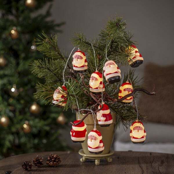 Lichterkette Music Santa - IP20, LED