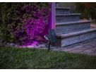 Solar Spotlight Powerspot - Indoor, Outdoor, RGBW, Schwarz
