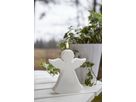 Outdoor Dekoration Flamme Angel - Outdoor, Weiss, 18.5 cm Höhe, Timerfunktion