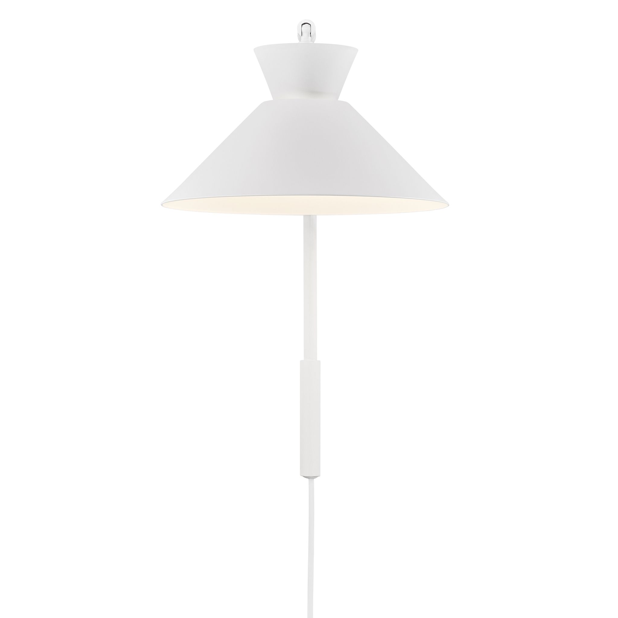 Dial , Wandleuchte, Weiss - E27, IP20, max.40W