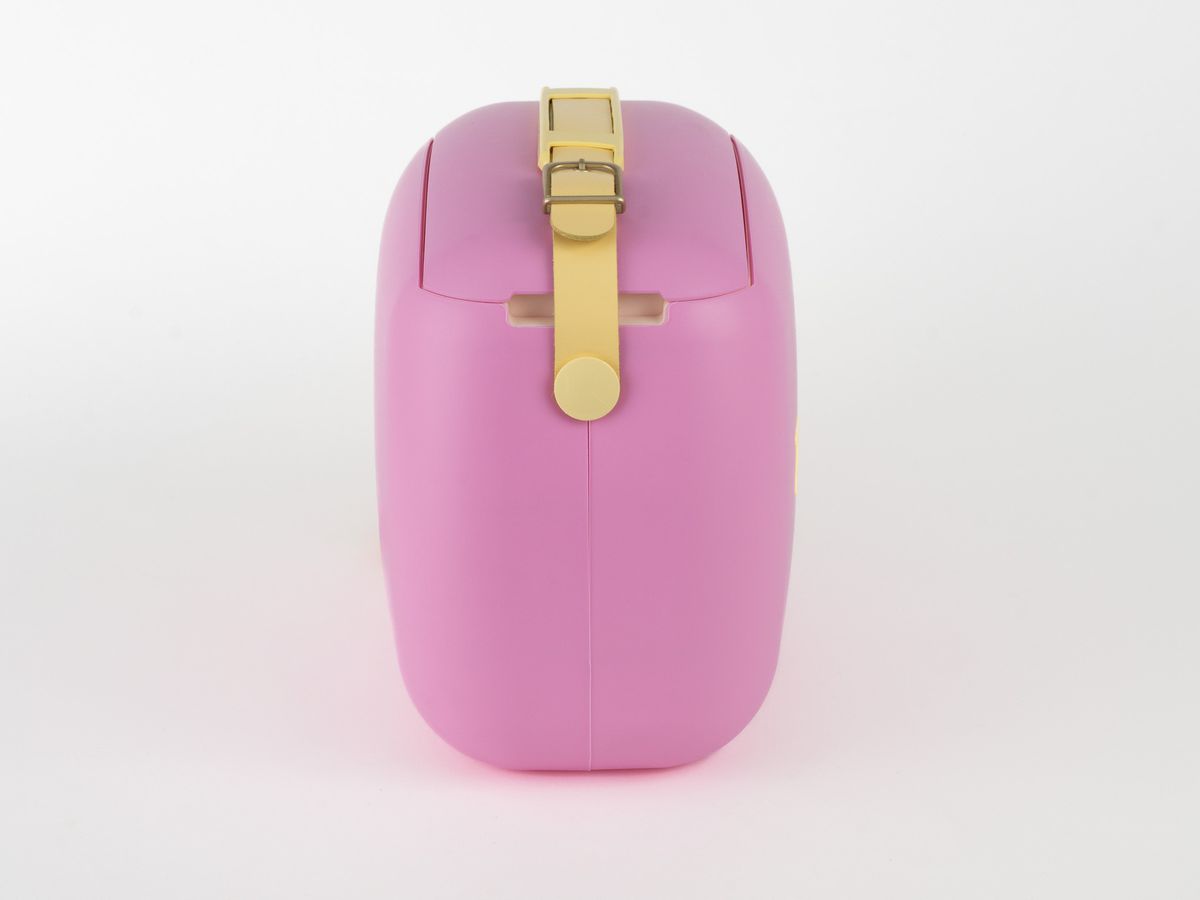 Polarbox CoolerBag bubblegum pink-cyan 6l inkl. 2 Frischhalte-Dosen bubblegum pink & gelb - Kühlbox, 6l, Vintage Design