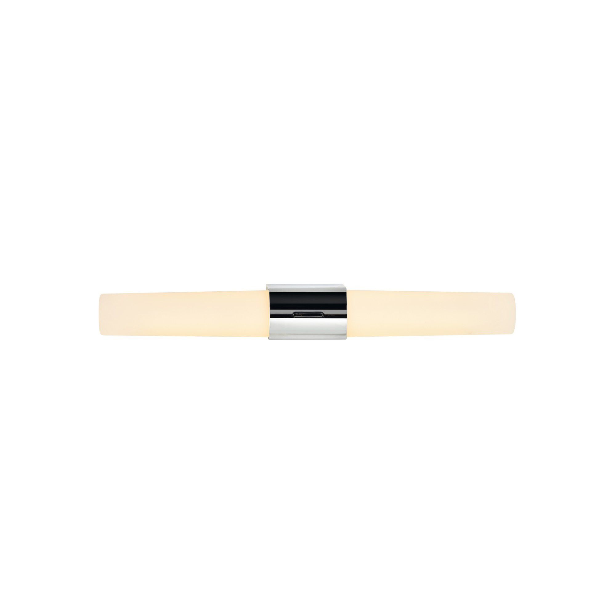 Helva, Doppel- Wandleuchte, Chrom - LED Modul, 9W, IP44