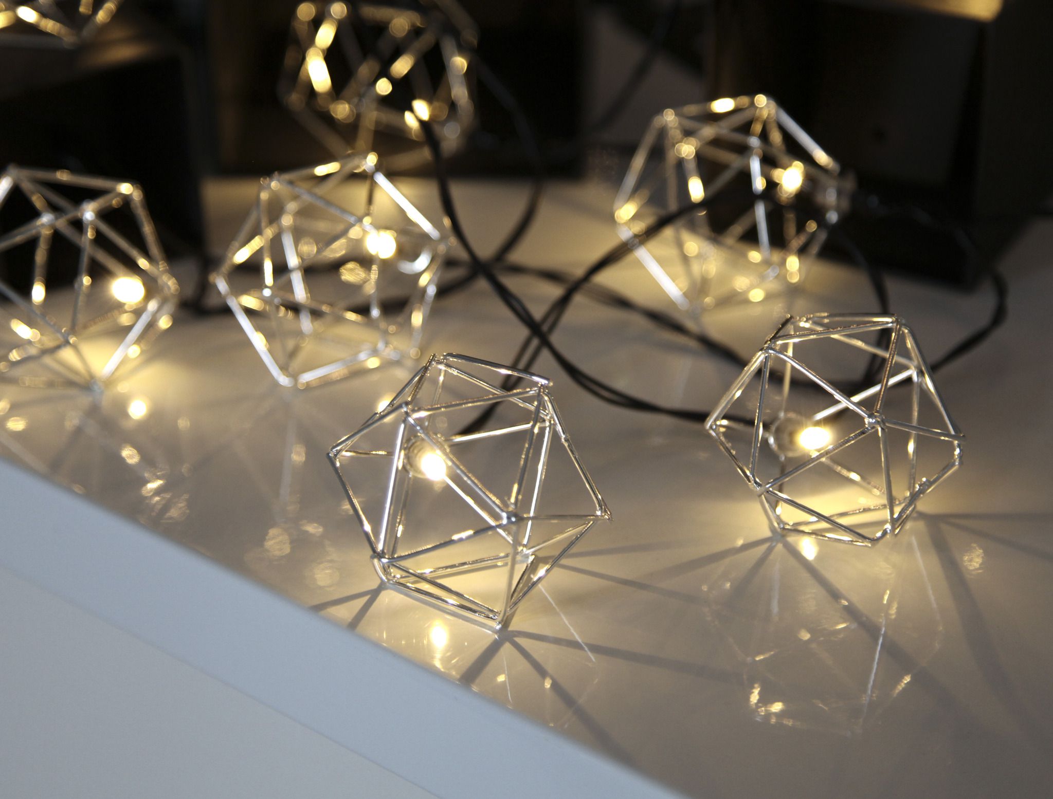 Lichterkette Edge - IP20, Warmweiss, 10 LED