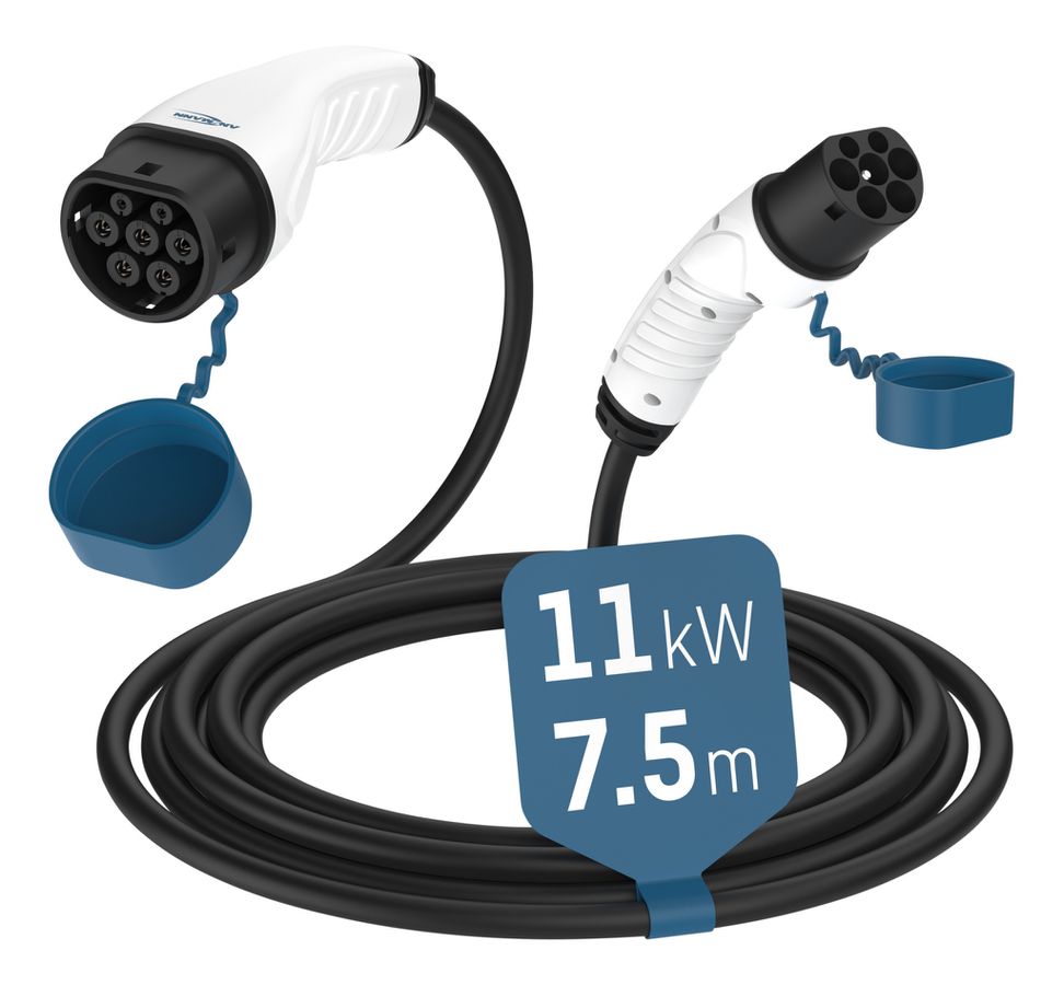 Autoladekabel 11kW Typ2 7.5m - Autoladekabel 11kW Typ2 7.5m