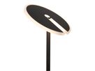 LED-CCT Stehleuchte  SAMIRO  inkl. Lesearm H: 180cm schwarz - IP20, LED-Modul, Schwarz