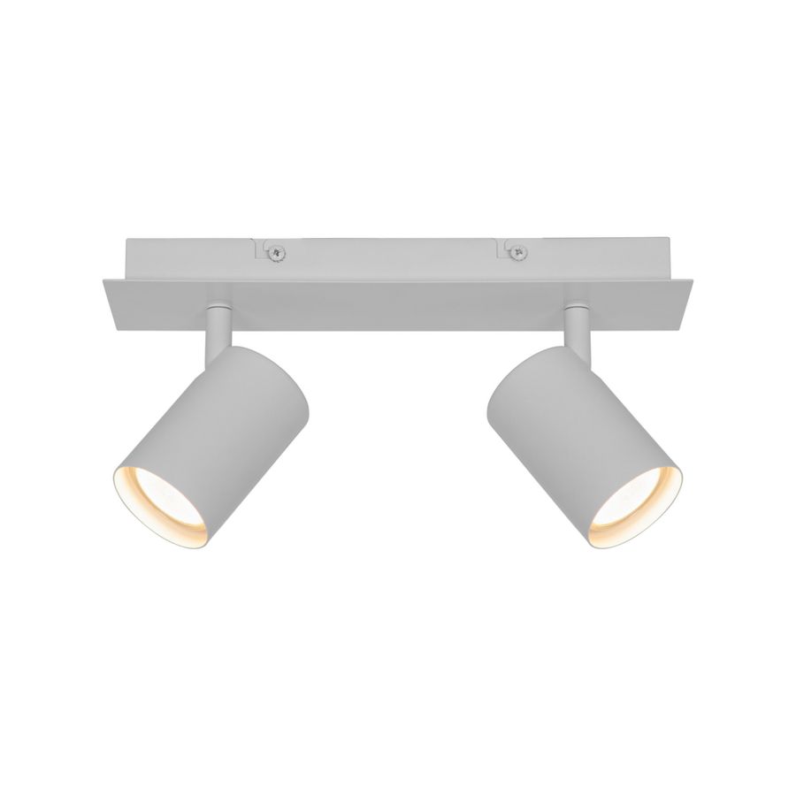Deckenleuchte FRIDA - 2xGU10 (exkl.) max.2x35W, IP20, 90°, weiss, dimmbar (Optional Leuchtmittel), L=290mm, B=85mm,H=115mm