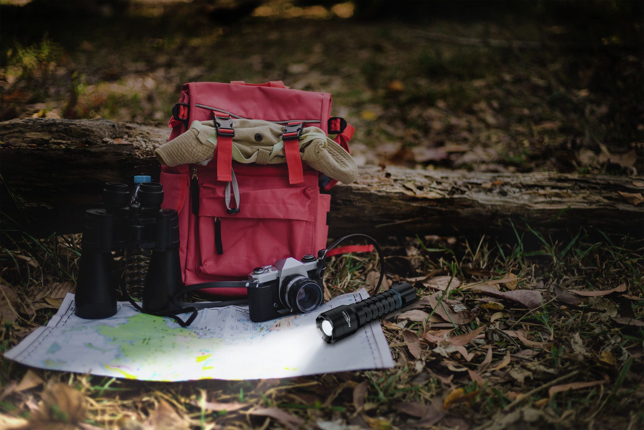 LED Taschenlampe Survival TS3000RF - 3000lm, 15h