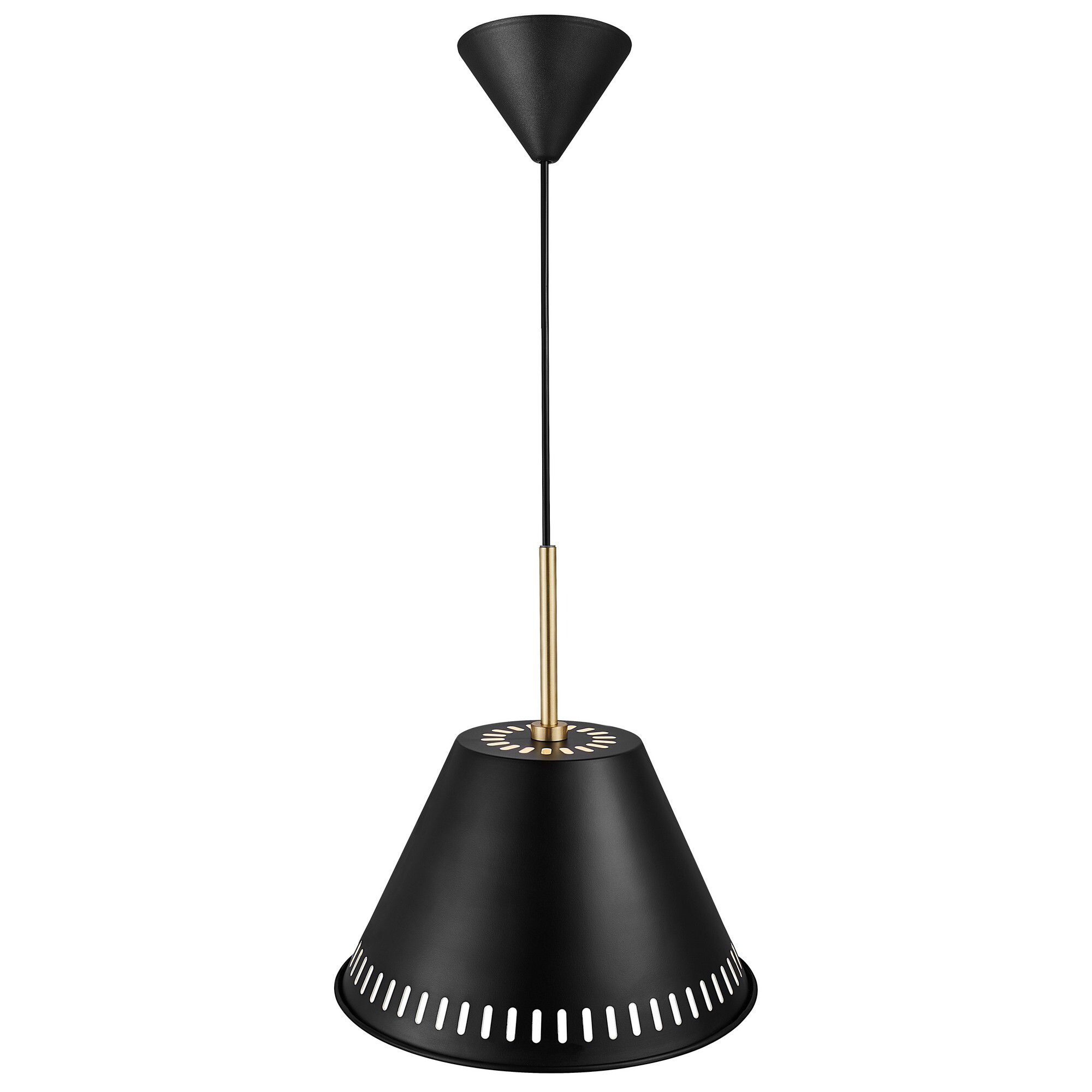 Pine, Pendelleuchte, Schwarz - E27, max. 40W, IP20