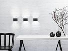 Nene, Wandleuchte, Schwarz - 6W LED, 3000K, IP54, 230V
