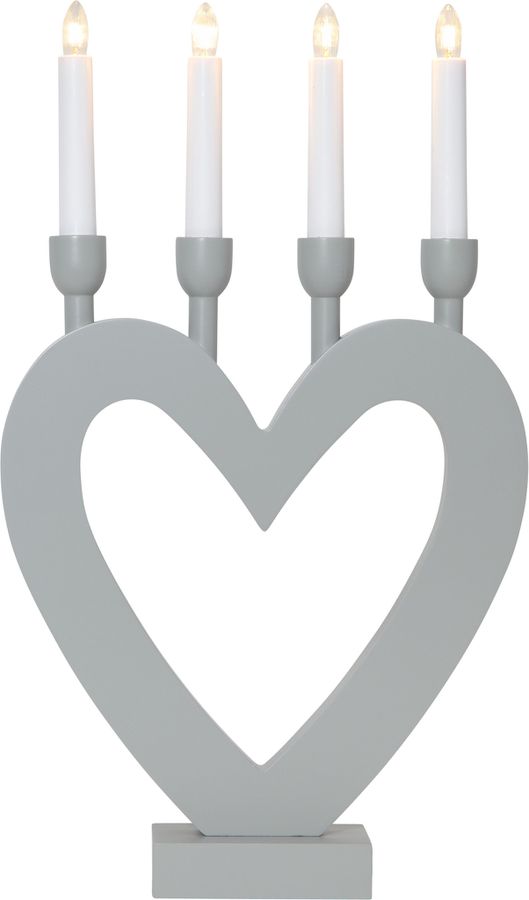 Kerzenständer  Dala - IP20, Warmweiss, 4 LED