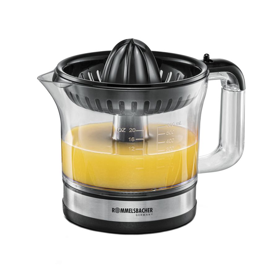 ZITRUSPRESSE ZP 50 - Zitruspresse, Edelstahl/schwarz, 30W