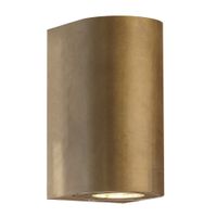 Canto maxi 2, Wandleuchte, Messing - GU10, max. 2x28W, IP44