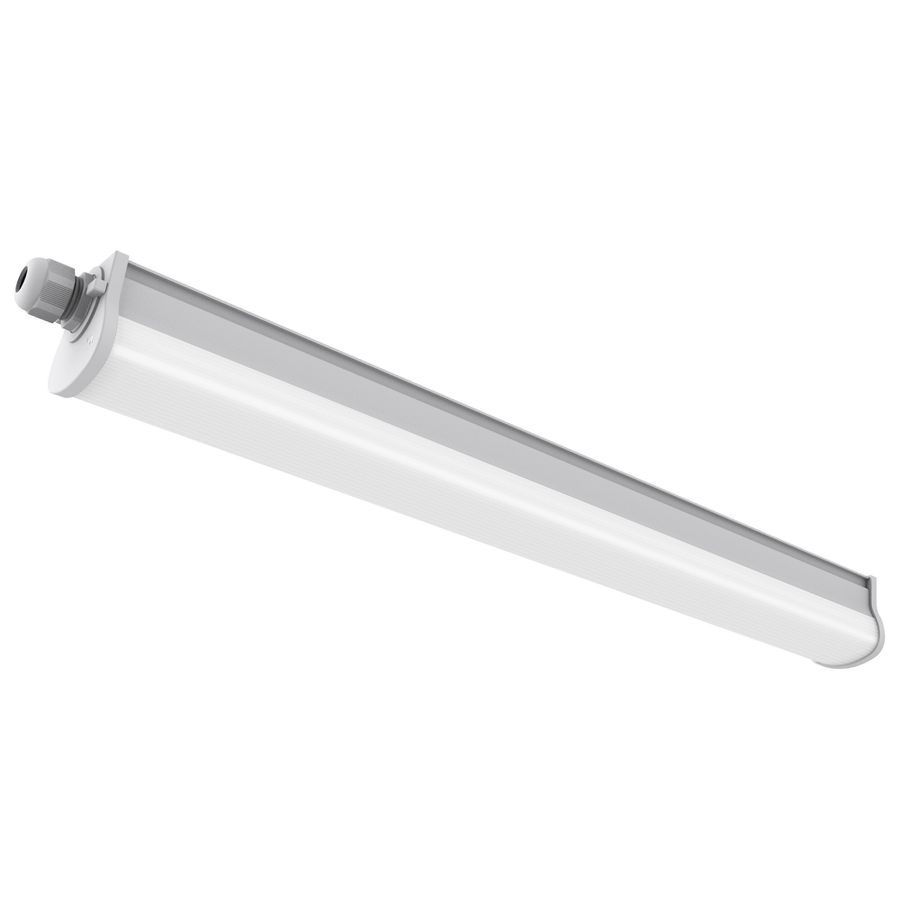 Westport 60, Doppelt, Grau - 23W, 4000K, IP65, 230V