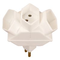 Presa multipla mobile 3xT.13 - 3xT13, Stecker T12, inkl. Kinderschutz