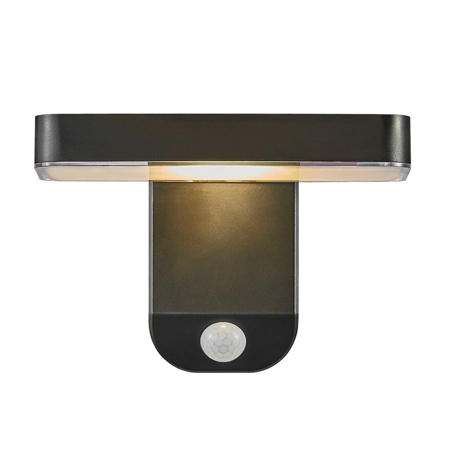 Rica Square, Wandleuchte, Schwarz - LED Modul, 5W ,IP44