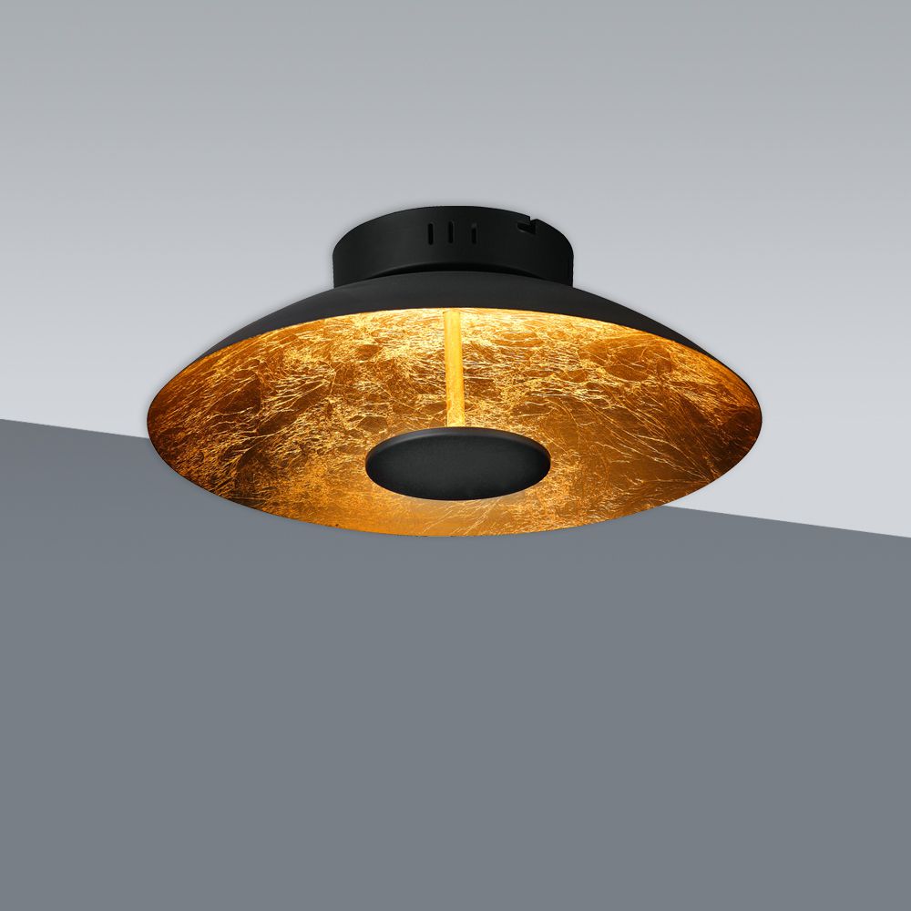 LED Deckenleuchte Firenze d:40cm - LED fest verbaut, 2500K, warmweiss